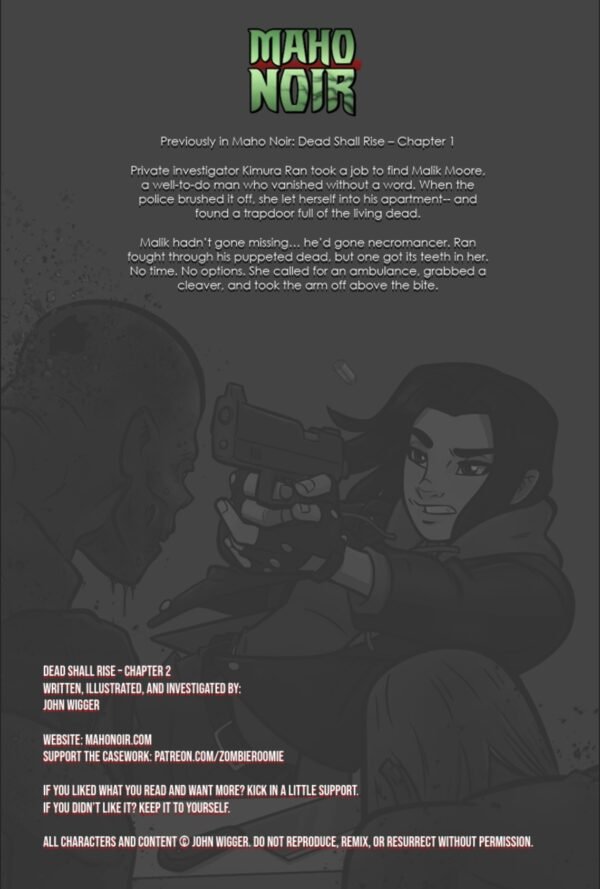 Maho Noir: Dead Shall Rise - Chapter 2 - Image 2